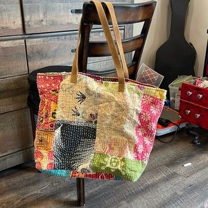 COPY - Earthbound patchwork bag